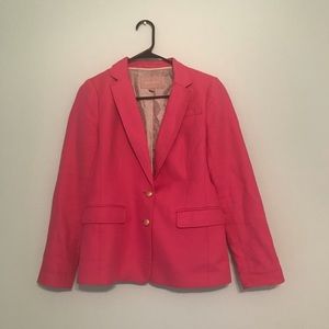 Banana republic pink blazer size 4